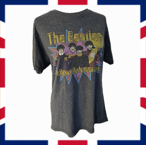 THE BEATLES♀️Yellow Submarine Women's Med T-shirt - Picture 1 of 9